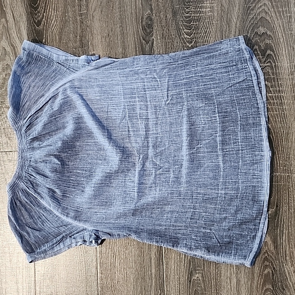 💋 Calvin Klein Jeans peasant Top 💋 - Picture 2 of 2